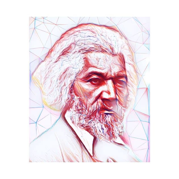 Frederick Douglass Portrait | Frederick Douglass line art by JustLit