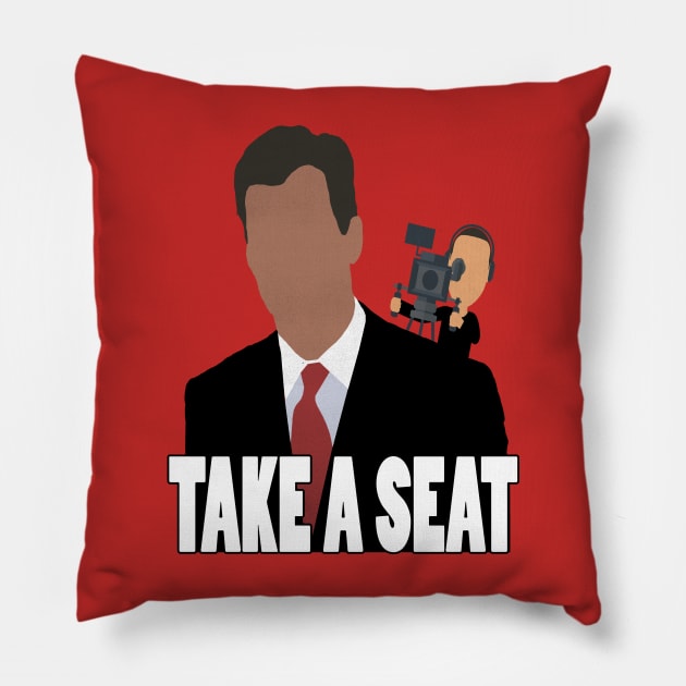 Take A Seat Pillow by kurticide