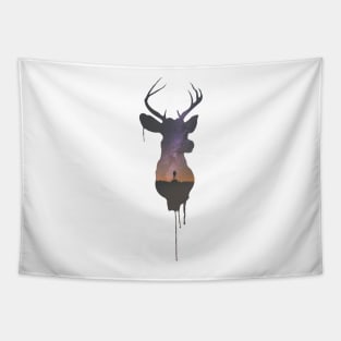 Deer Head IV Tapestry