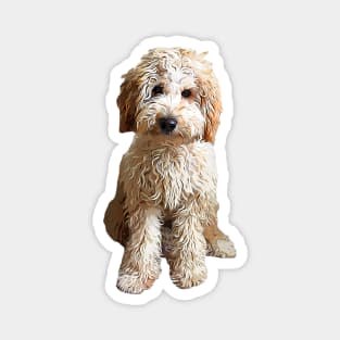 Labradoodle Puppy Dog Magnet