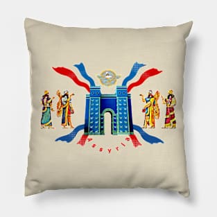 Assyrian Symbols Pillow