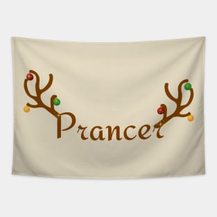 Prancer Reindeer Tapestry