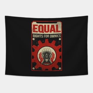 Equal rights for omnics Tapestry