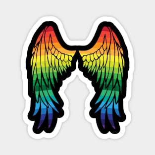 Rainbow Wings Magnet