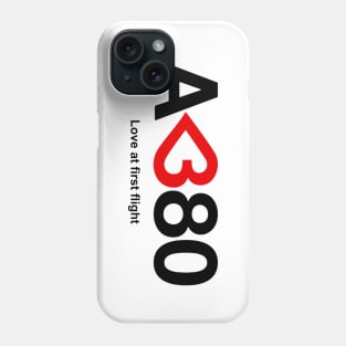 Airbus A380 - Love at First Flight Phone Case