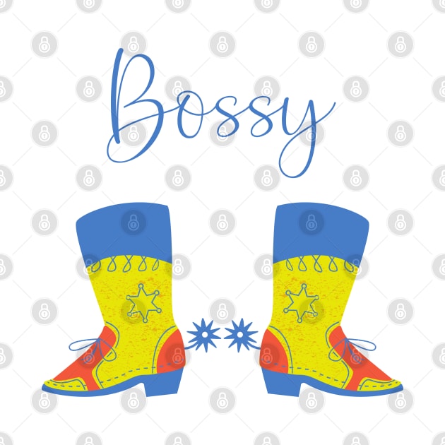 Bossy Boots - Bold Cowboy Spurred Boots by tnts