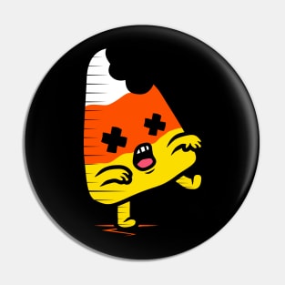 Zombie Candy Corn Pin