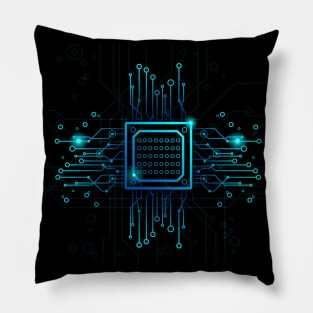 computer circuit board Pillow