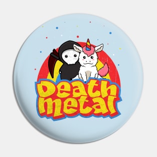 Death Metal Pin