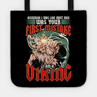 Viking Vikings Norse Funny Humor Quotes Gifts Tote