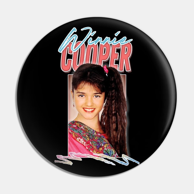 Winnie Cooper  / Retro Style 80s Aesthetic Design Pin by DankFutura