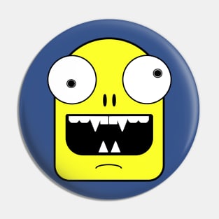 Monster 4 Yellow Pin