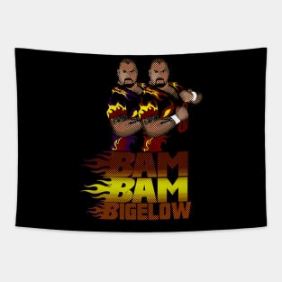 Bam Bam Bigelow Fire Tapestry