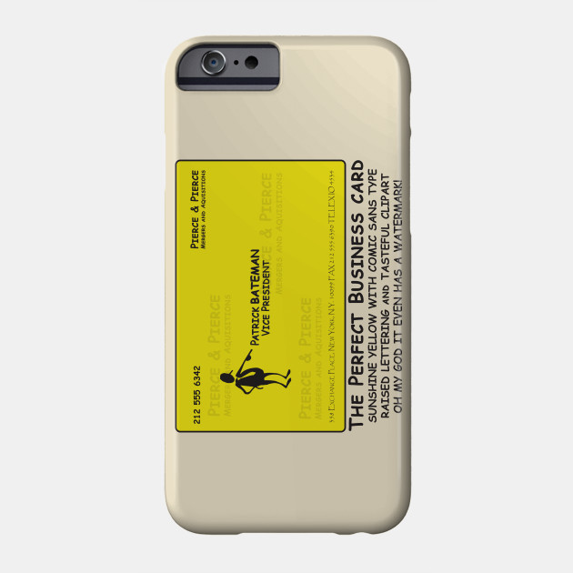 business card phone case