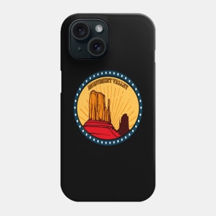 Monument Valley- Colorado Plateau Retro-Vintage Patch Phone Case