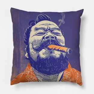 Puff Sumo: Smoking a Fat Robusto Cigar Pillow