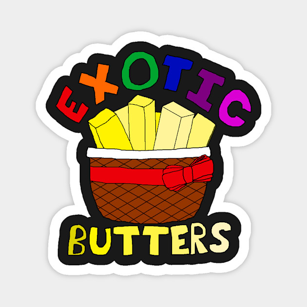 Exotic Butters Five Nights At Freddys Magnet Teepublic Au