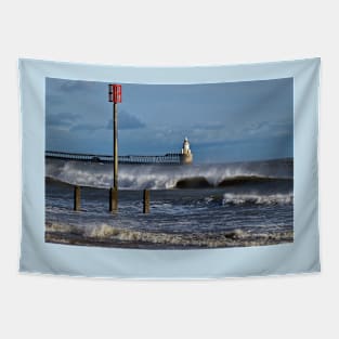 Windswept seascape Tapestry