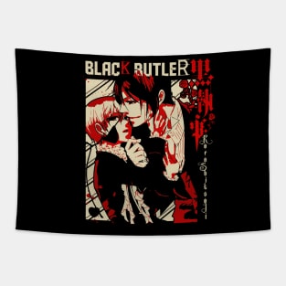 Black butler tapestry 2025