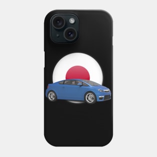 Acura Car Concept Blue vehicles, car, coupe, sports car  01 Phone Case