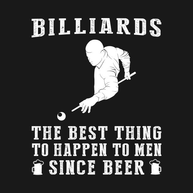 billiard the best thing to happen to men since beer wine by MKGift