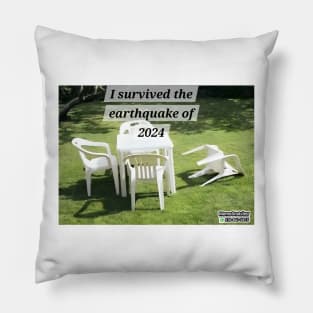 Earthquake of 2024 Pillow