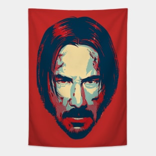 Keanu Reeves Vintage Head Tapestry