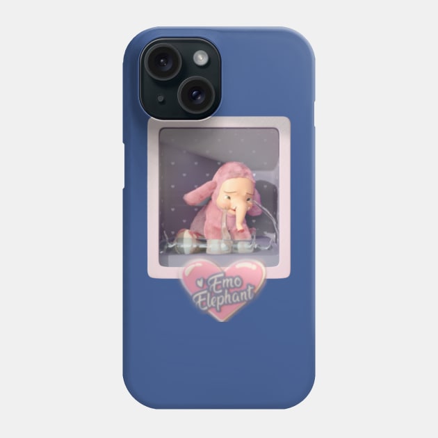 emo elephant Phone Case by claire83