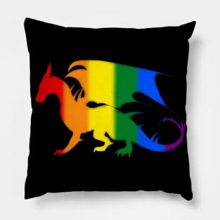 Pride Dragon Pillow