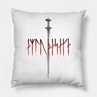 The Undead (shaded blood text) Pillow