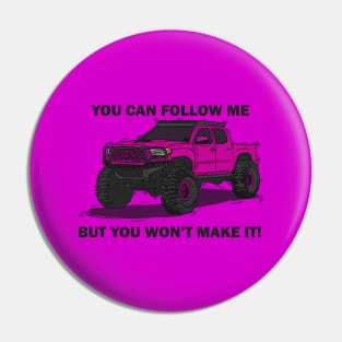 Toyota 4Runner Monster - Pink Pin