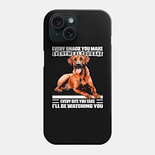 Magnificent Muscles Rhodesian Ridgeback Shirt Phone Case