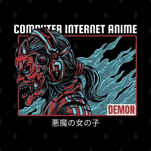 Computer, Internet, Anime Demon! Weeb by Johan13