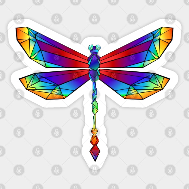 Dragonfly Saying Funny Dragonfly Gift' Sticker