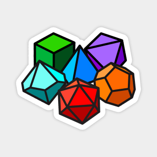 RPG Dice Magnet