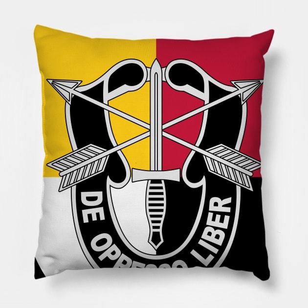 3rd Special Forces Group Pillow by MBK