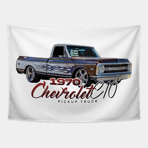 1970 Chevrolet C10 Pickup Truck Tapestry by Gestalt Imagery