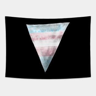 Trans Pride Triangle Tapestry