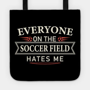 Funny Soccer Referee Tote