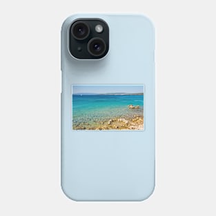 Coastline Near Punat on Krk, Croatia Phone Case