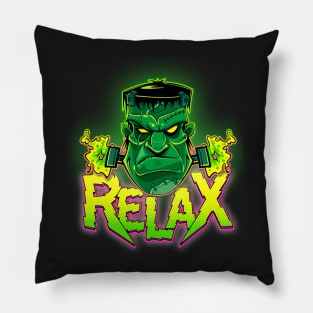 Frankenstein says... Pillow