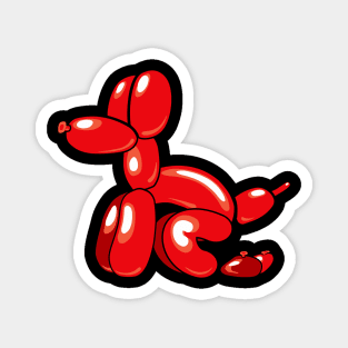 Balloon Doggie Poop Magnet