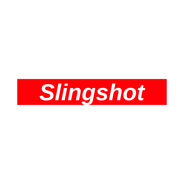 Slingshot // Red Box Logo by FlexxxApparel