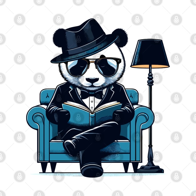 Giant Panda In A Chair by Graceful Designs