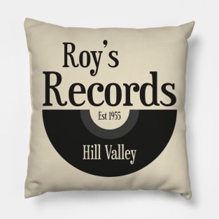 Roy's Records Tee Pillow