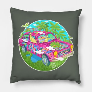 Summer Cruising Pillow