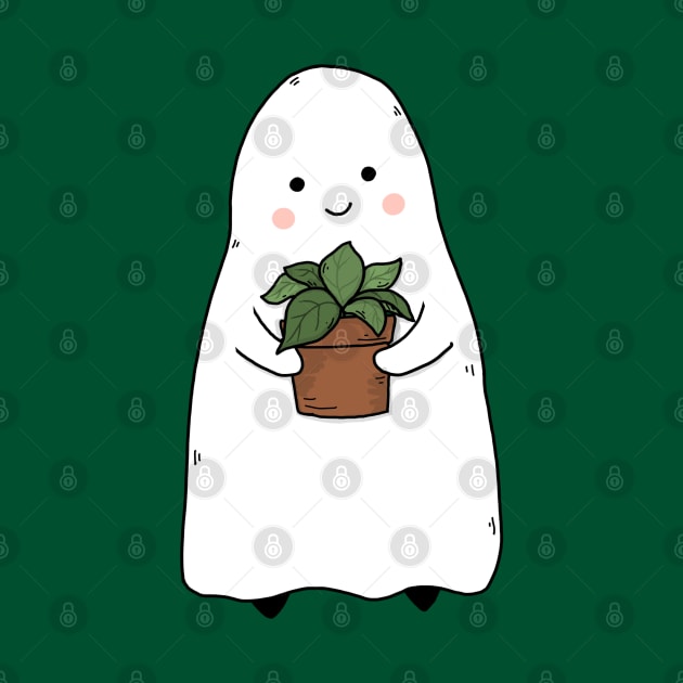 Plant Ghost by Little Spooky Studio