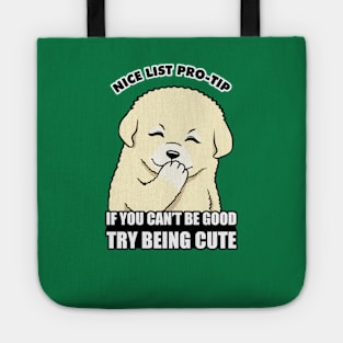 Santa Nice List Pro-Tip (version 1) Tote