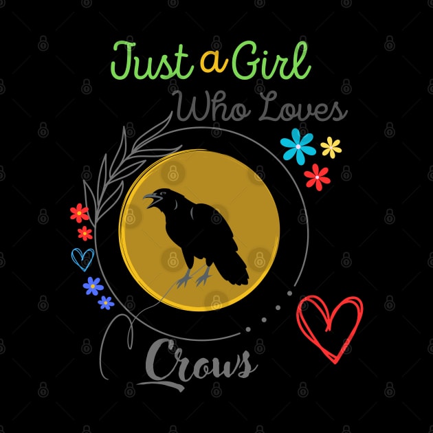 Just A Girl Who Loves Crows by Qurax