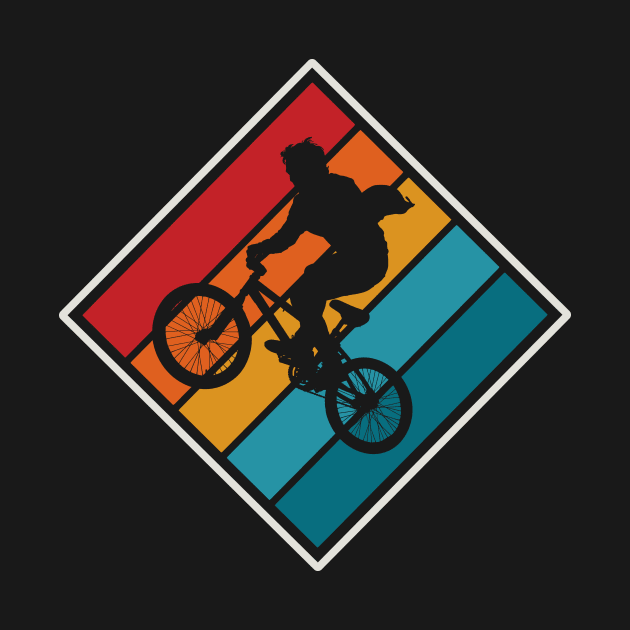 BMX Rider Retro by silly bike